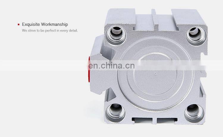SNS SDA32X25 pneumatic double acting small thin compact air cylinder