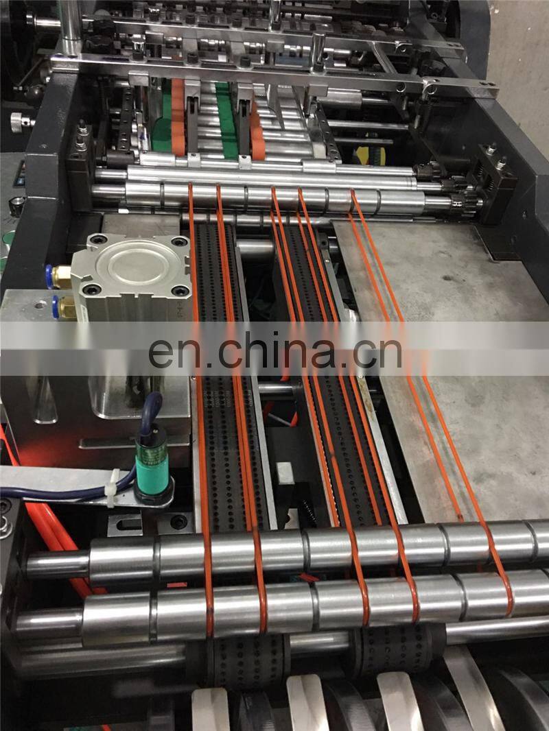 ZF250S Automatic europe Russia Ukraine romania seed paper bag folding and gluing machine with euro hanging hole