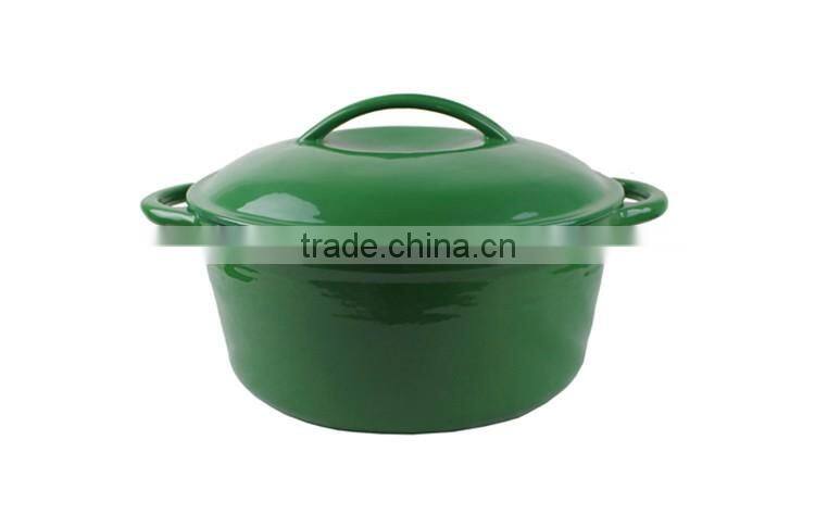Multi Color die enameled Cast Iron Cookware TR1004 seasoning