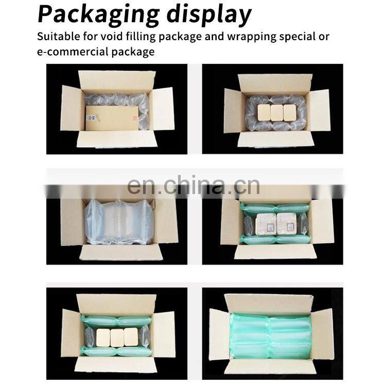 Wholesale Inflated YE300+ Sealing Bubble Film Roll Desktop Filling Protective Packaging Wrap Air Cushion Machine
