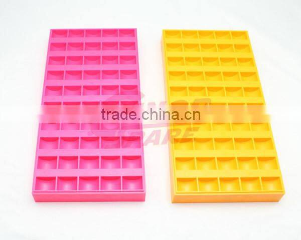 Low price high quality foldable pu coin tray