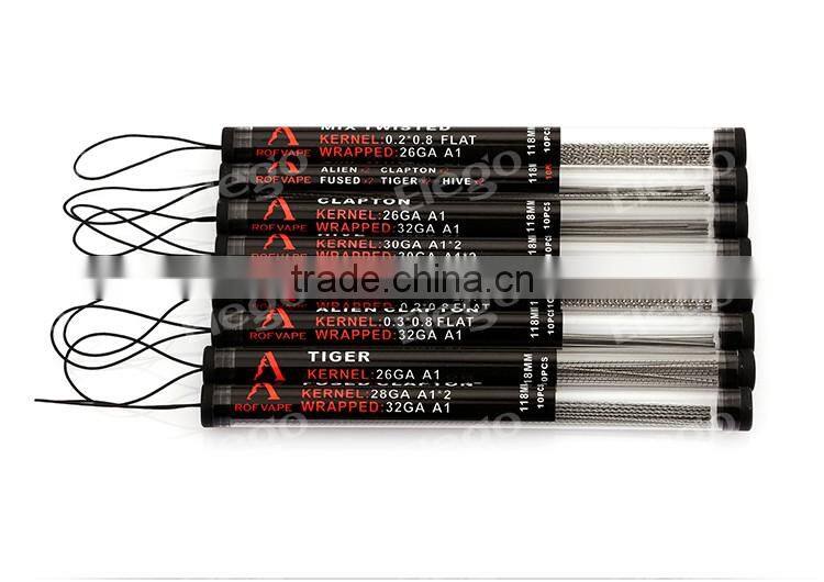 Hot Popular Rofvape Wire shots & prebuilt coils for rda/rta large stock wholesale
