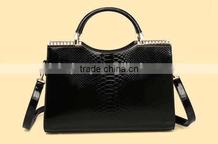 western fashion snake skin pattern ladies purses and handbags