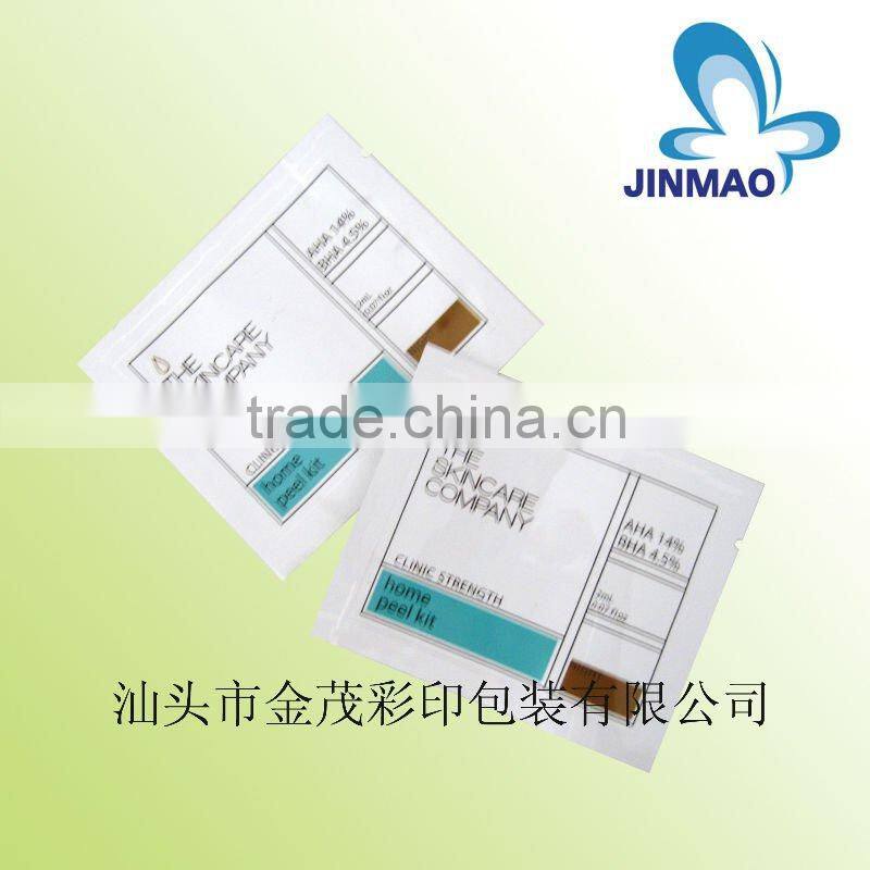 flexible plastic packaging for medicial pouch