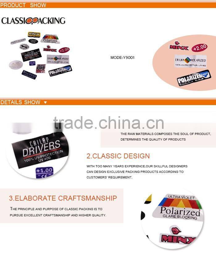 Fashion logo stickers