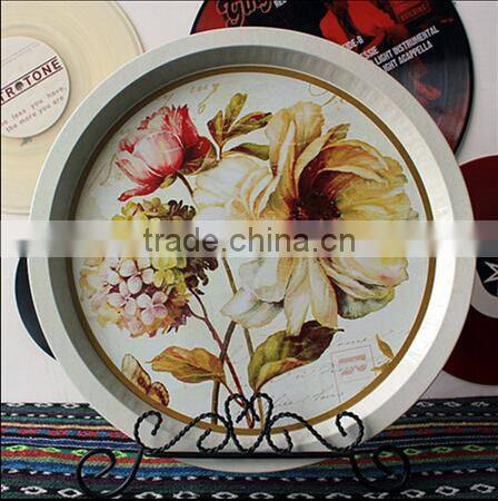 European Style Ancient Decorative plate Dinner Plate Ornaments