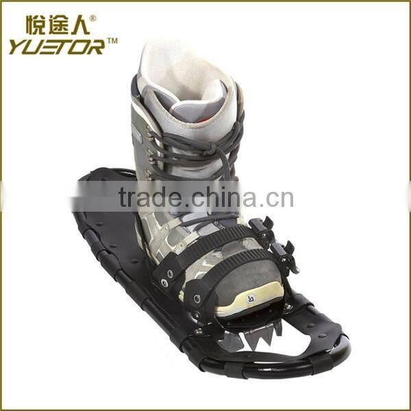 NEW and IMPROVED 2016 Model YUETOR All Terrain Adult Snowshoes with Poles and Carry Bag