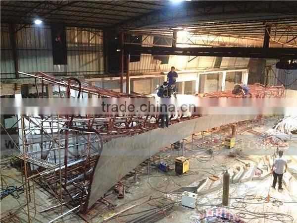 Interesting Abstract Metal Art Sculpture with Figure Shapes