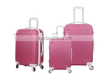 China modern lady and girls luggage abs trolley durable cute luggage suitcase for gifts