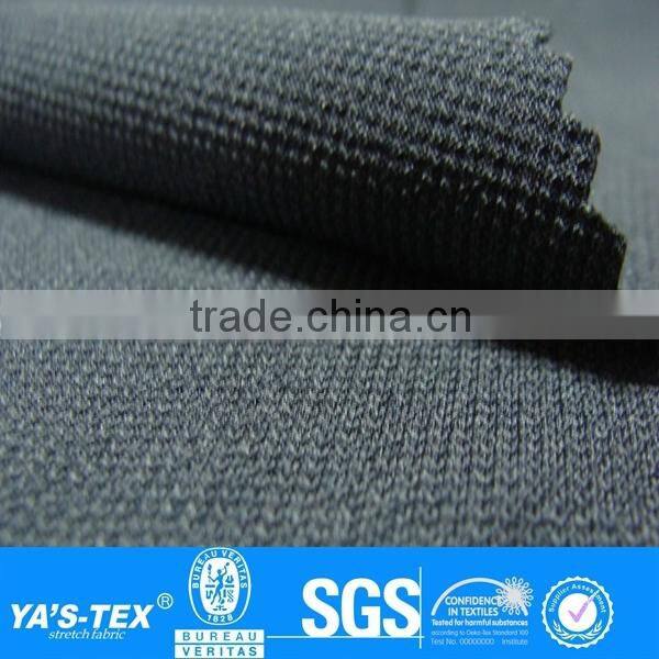 Black Very Small Grid at the Back Polyester Fabric hydroscopic and fast dry For Mountaineering