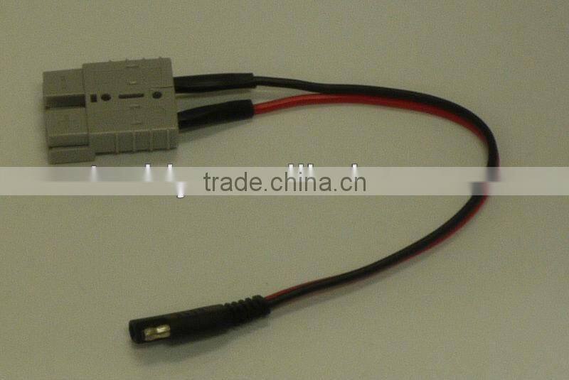 65 core 0.254 copper wire Solder Anderson and SAE plug Power Cable