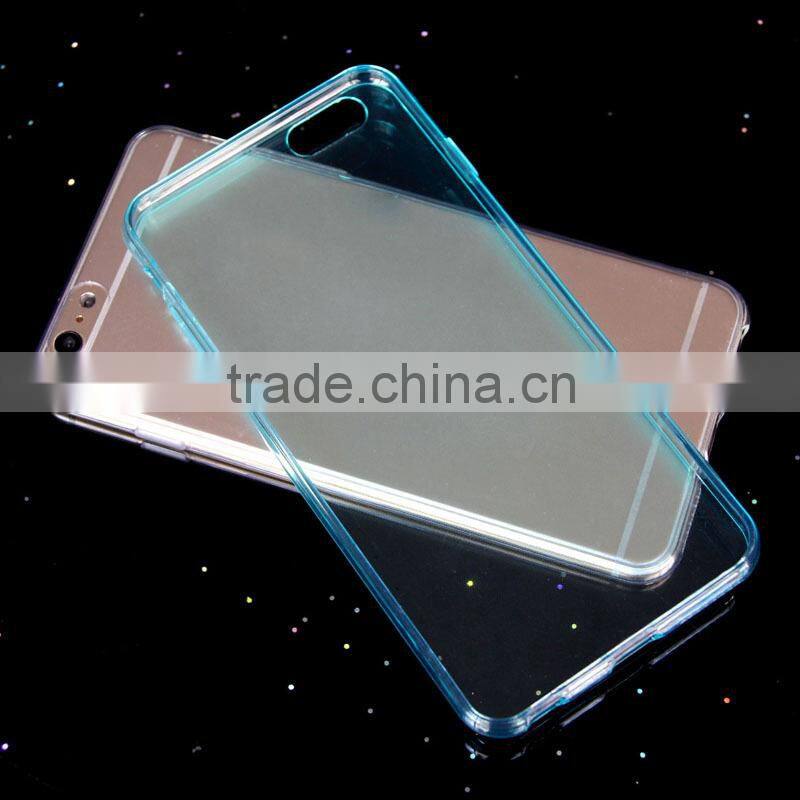 Cell phone case with Soft 0.3mm thickness TPU mobile phone case and Lovely Colorful cell phone case for iphone 6 plus S