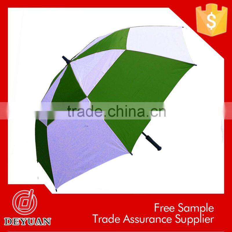 golf clubs double layer 62inch auto advertising big umbrella