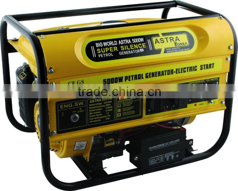 ASTRA KOREA Gasoline Generator ,2kw 3kw 4kw 5kw 6kw High Quality Copper /Aluminium wire factory pice