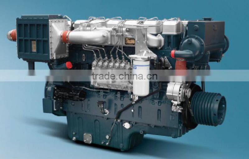 4 Stroke Tubor-charged Water-cooled 450KW Inboard Diesel Marine Engine