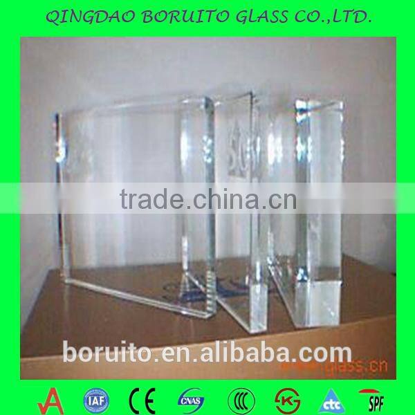 China supplier 4-12mm standard size tempered building glass for balcony railing with competitive price