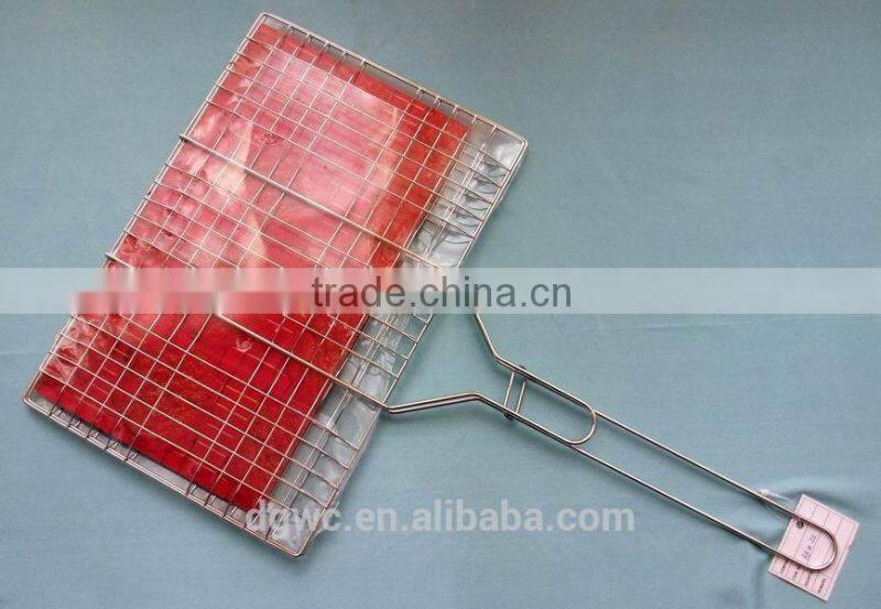 Hot dog corn adjustable grill basket