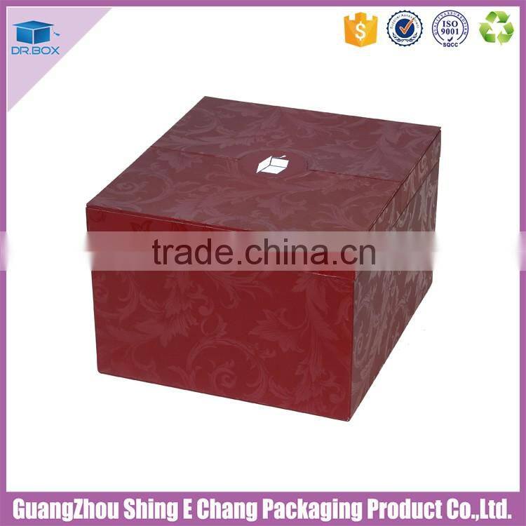 Brand new Matt lamination cheap empty shoe garment packaging box for sale