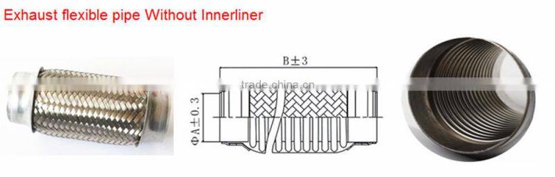 Mass production automobile exhaust flexible pipes