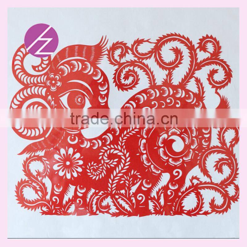 The christmas gift handicraft making wall hanging decoration paper-cut JZ-32