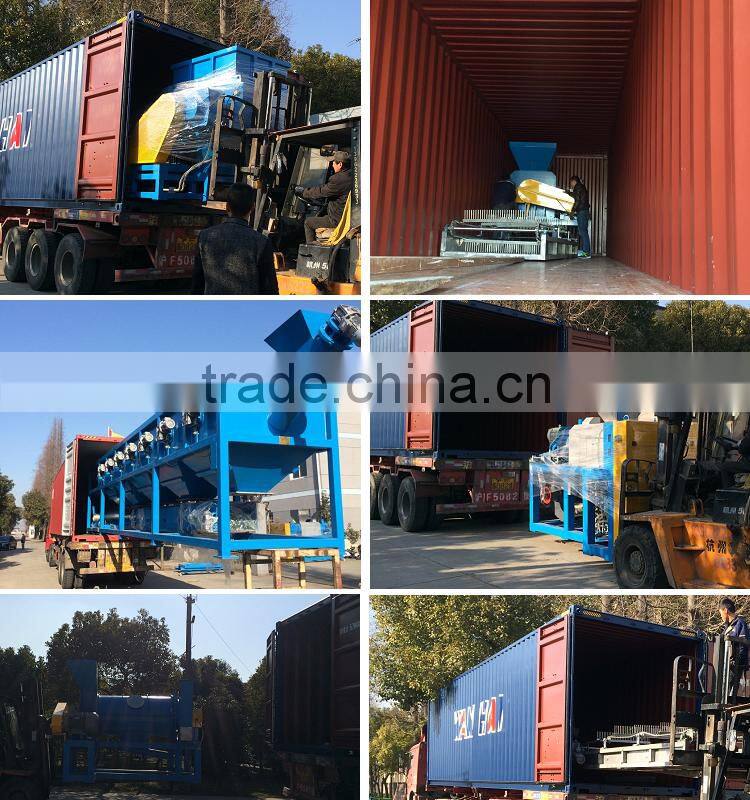 waste pp pe film washing recycling machine