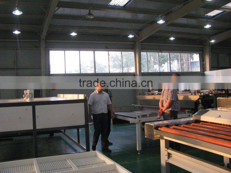 automatic glass edging machine with 9 motors/glass straight line edging machine supplier