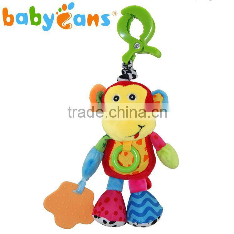 Babyfans Monkey Best Made Stuffed Plush Animal Shape Musical Baby Toys