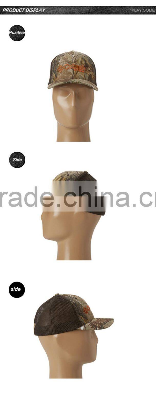 Buying online in china high quality cheap custom camo trucker cap