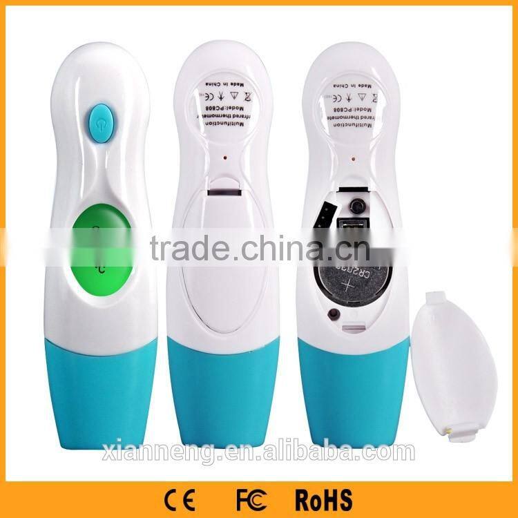 Portable Handle Mini Infrared Ear Forehead Thermometer IR thermometer non contact digital
