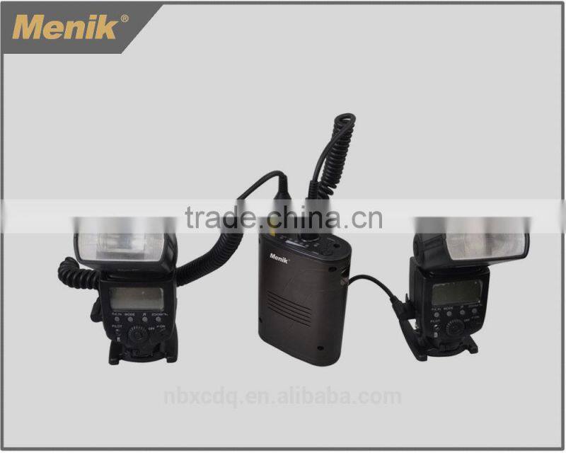 WF-9 External Speedlite flash power pack, power box(Doulbe socket)