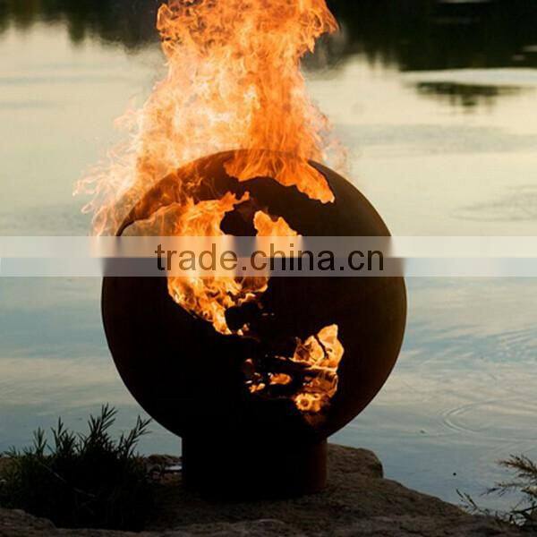 Metal Sphere Fire Pit Ball