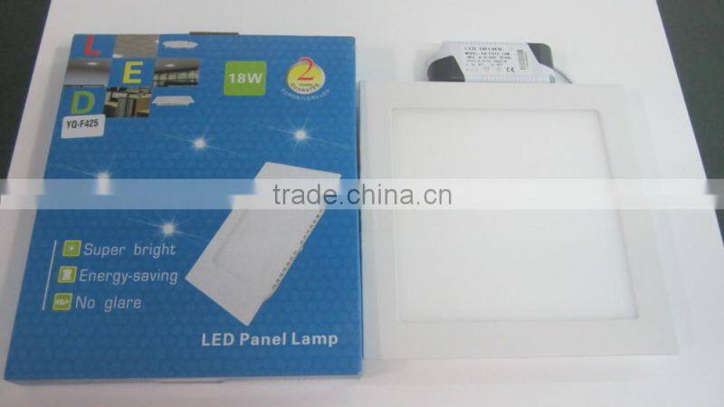 18W and round led flat panel light price
