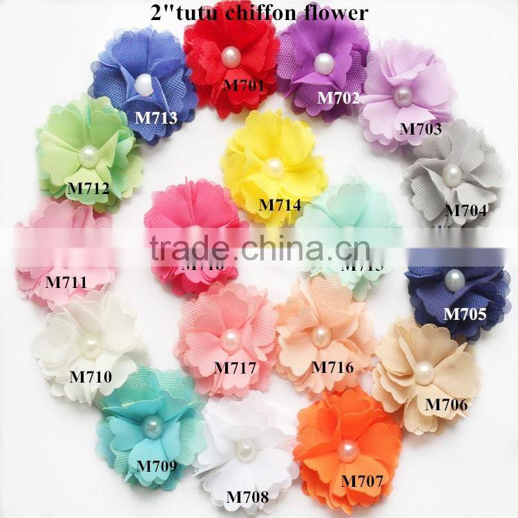 3"Lotus flower- decorative flowers-Hand sewing beads flower-fairy princess accessories/headband baby set