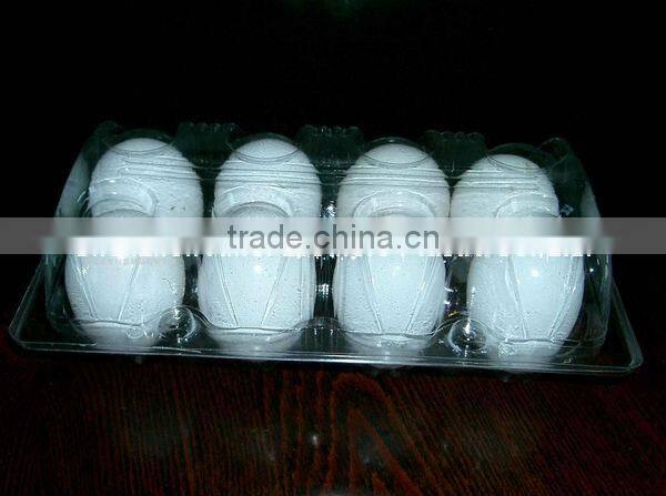 6/8/9/10/12/15/18 cavities plastic egg packing tray,clear PET PVC egg bister packing box