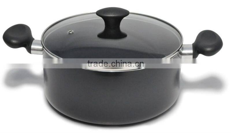 Hard Anodized cookware Stock pot Casserole Sauce pot