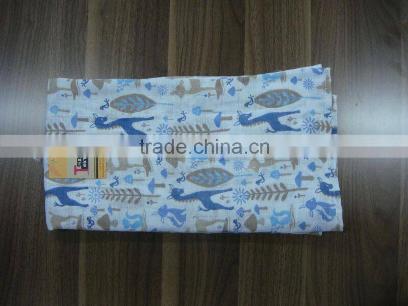 printed colorful tea towel/kitchen towel home textile