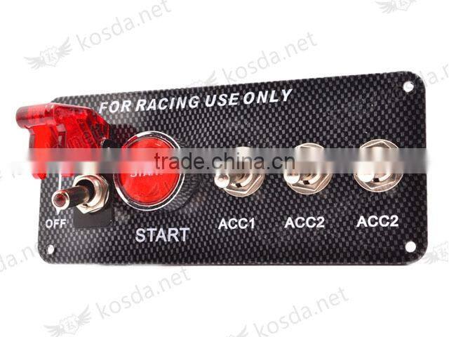 Type-B racing toggle switch panel,automotive toggle switch panel