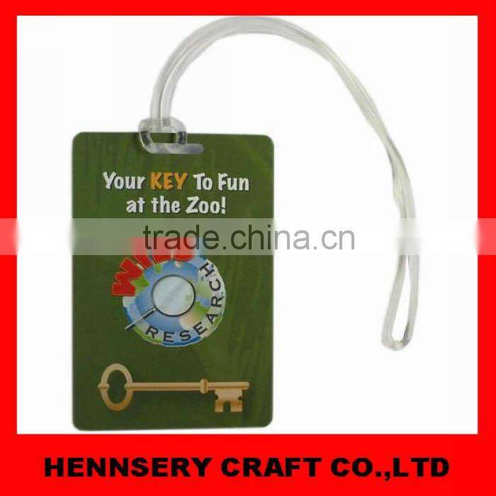 Full Color Print plastic pvc address tag