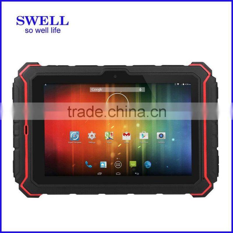 Rugged phablet 10 inch 4g Labour Management 1G+16G 8inch T82 waterproof tablet pc ip67 NXP547 NFC built in Fingerprint Reader