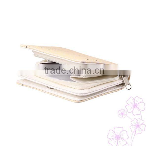 New Arrival Brand Lady Wallet/Colorful and Fashion multifunction PU Leather Beige Evening Dress Printed Women Wallet