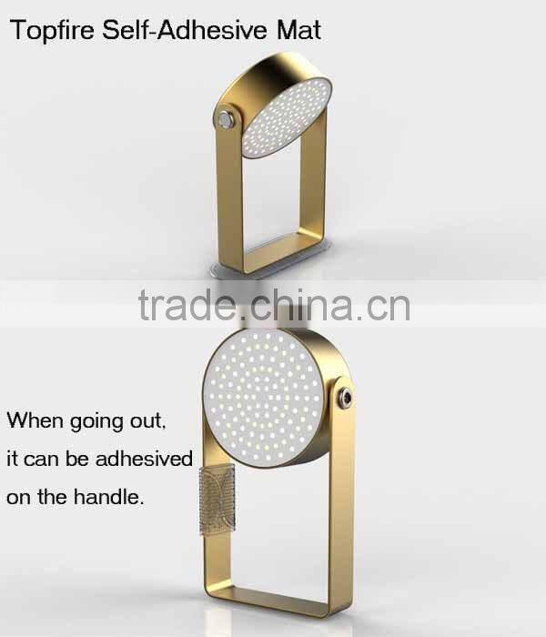 Unique design waterproof IP68 USB recharge torch led