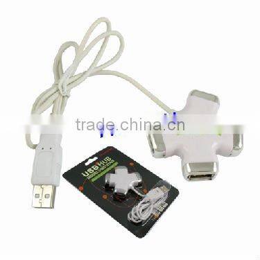 conch shape 4 ports USB HUB