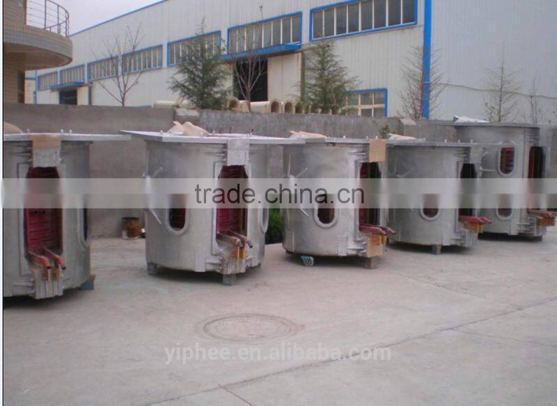 1250KG Capacity Cast Steel Industrial Electric Melting Furnace