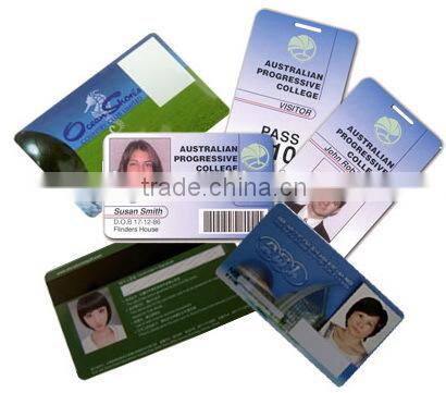 High quality PVC Size Of Staff Portrait ID Card