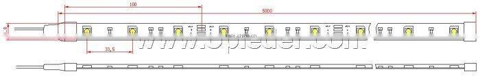 DC12V 30pcs/m CE&ROHS IP68 5050 smd led strip rgb 5m