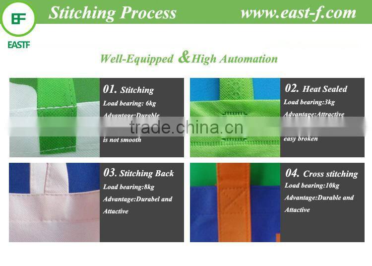 2015 nice non woven vest bag high quality top selling bags customized