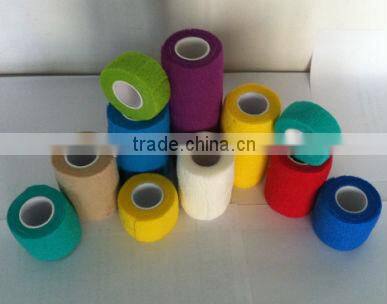 (T) Fast Delivery Vet wrap bandage Nonwoven Cohesive Elastic Bandage