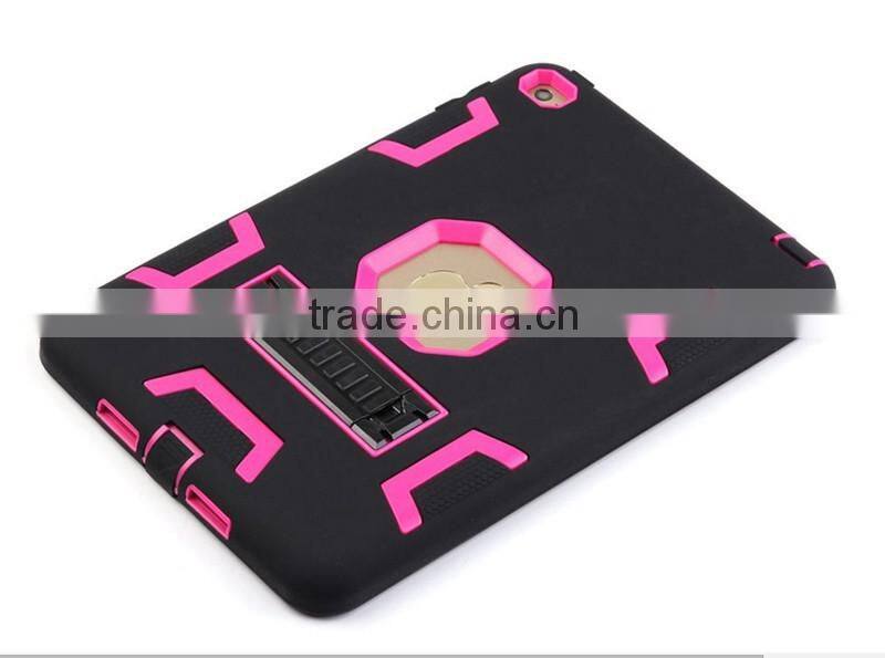 Tough duty anti-slid hybrid TPU tablet case for iPad Air 2 iPad 6 Gen