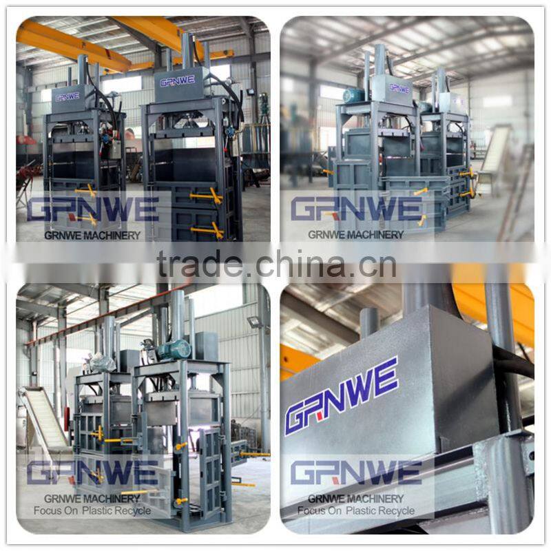 factory supplied hydraulic waste paper and plastic compressor bales machine