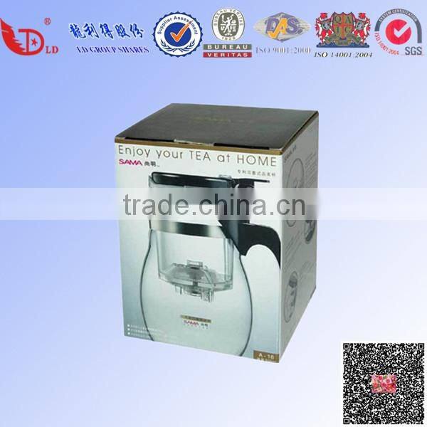 folding and recycle futures cardboard carton box for packing small appliance